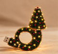Projecteur de Noël USB – Motifs Festifs au Plafond